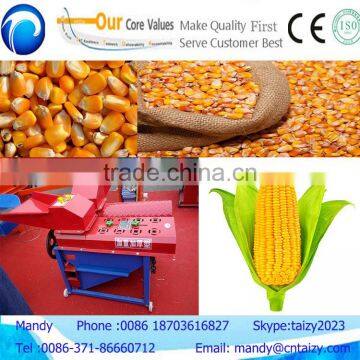 Hot salel up and down type maize threshing and peeling machine for farmer