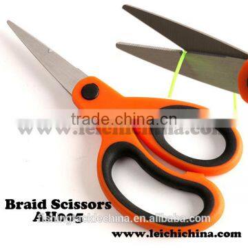 In stock stainless steel fishing braided line scissors