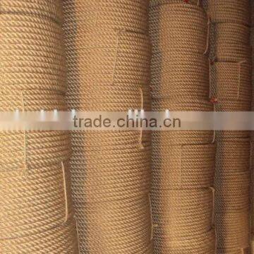 High quality cheap 3 or 4 strand twisted jute packing rope