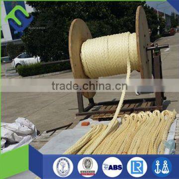 12 strands orange UHMWPE fiber for lifting ropes