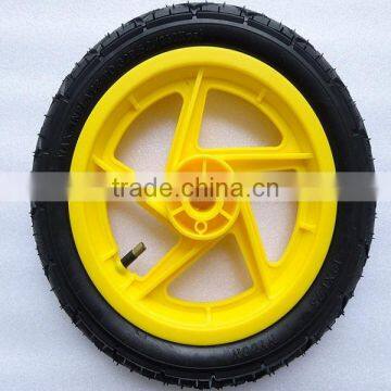 12 Inch Kids 5 Spoke Wheel , Plastic Bicycle Wheel photo-3