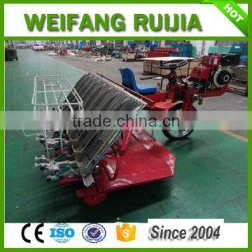 Diesel Oil 8 rows 238mm Battery Type Rice Transplanter with good rice transplanter price and hydraulic device