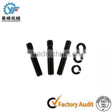 Excavator bucket lock pin for bucket teeth and adapter