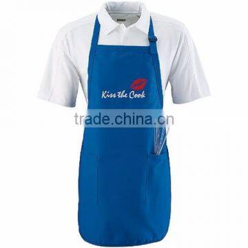 Hot Wholesale Super Good Quality Black Kitchen Cooking Embroidered Bib Apron photo-5