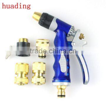 high quality car washing spray gun suit , car washing gun set with plastic hand shank