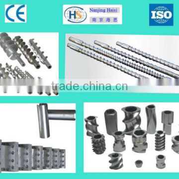 CE Mark Euro-quality two-stage compounding PVC extruder screw