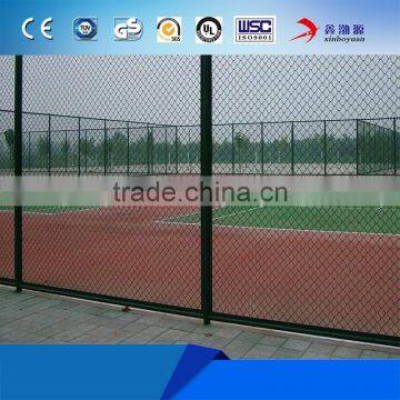 High Quality America Temporary Galvanized PVC Coating Cheap Cost of Chain Link Fence Installed photo-2