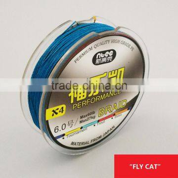 FLY-CAT PE Braided FIshing Line 100Yard/Piece 4 Strands Japan Material