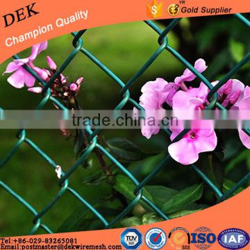 High quality garden Fence With PVC 6ft Used Chain Link Fencing For Sale