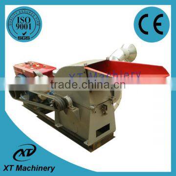 Motor or Engine Driven 11kw 15hp Rice Husk Hammer Mill With Cyclone photo-2