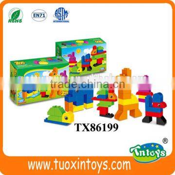 Intelligent Plastic Blocks Toys Building Block Educational Toy for Kids (100pcs) photo-6