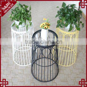 S&D Living Room Small Rattan Side Coffee Table photo-3