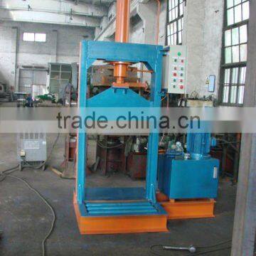 Hydraulic rubber cutter