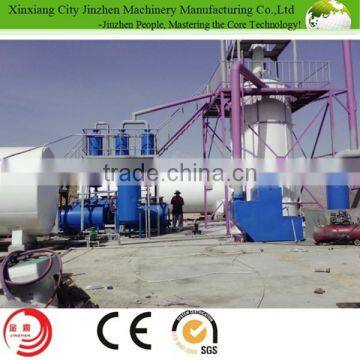 Batch Type Waste Tyre Pyrolysis Plant With Double Discharging System photo-3