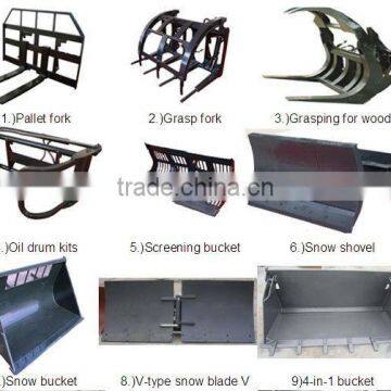 15F Wheel Loader Euro 3 With Pallet Fork ,wood Grasp photo-2