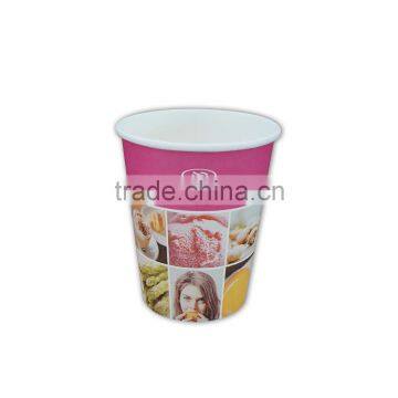 Wholesale 16oz hot sell pe coated custom cold drink coffee paper cups