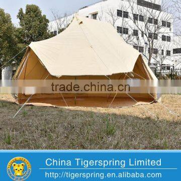 6m Double Top Waterproof Cotton Canvas Bell Tent Camping Family Tent photo-6