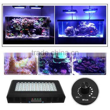 Marine aquarium led lighting 165w knob programmable aquarium light