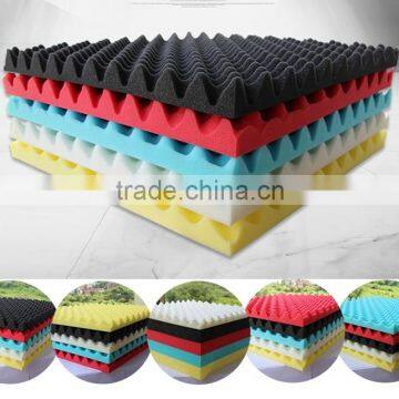 China Wholesale Sound Absorbing Acoustic Foam Panels With Wedge/egg/pyramid Shape photo-2
