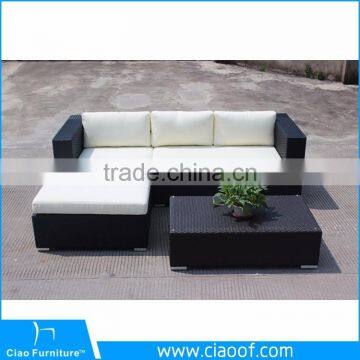All Season Foshan Fashion Garden Furniture Rattan Sofa photo-3