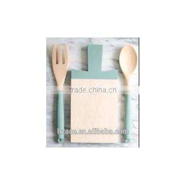 Paddle Cutting Board and Kitchen Utensil Set photo-4
