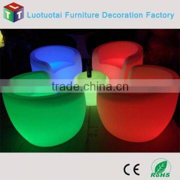 Plastic Illuminated RGBW Color Change Led Furniture/led Chair/led Sofa photo-3