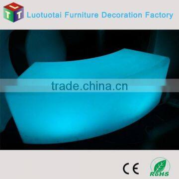 PE Plastic Material Glow Led Snake Bar Chair photo-2