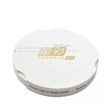 Aidite Multilayer AT dental zirconia block/blank for cad/cam Sirona system