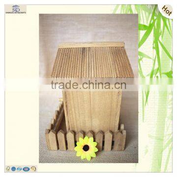 Sale Cheap Art Decorative Courtyard Wooden Bird Cages photo-4