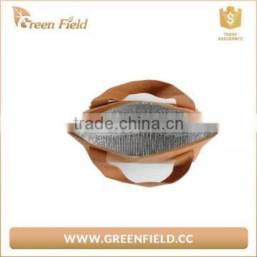 Kraft Paper Cooler Bag Market Promotion Paper Ice Bag Insulated Cooler Bag for Frozen Food photo-3