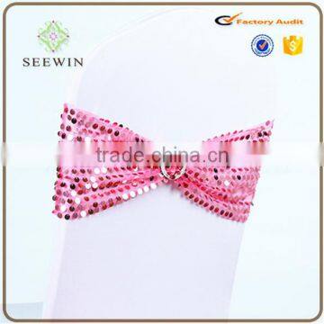 Elegant Shinny Sequin Chair Sash for Chair Use photo-4