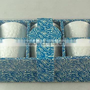 Low Price Beautiful Design White Ceramic Tea Cup For Wholesale, photo-2