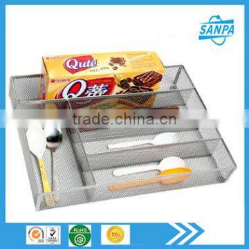 Wire Mesh Drawer Organizer, Cutlery Tray