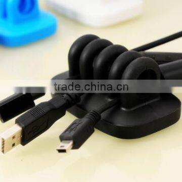 New Arrival Cable Holder for Table, Desktop Cable Holder photo-4