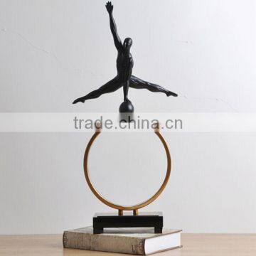Antique Living Room Decor Basketball Player Figures photo-3