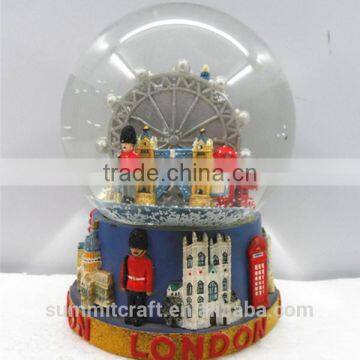 European london souvenirs custom snow globes