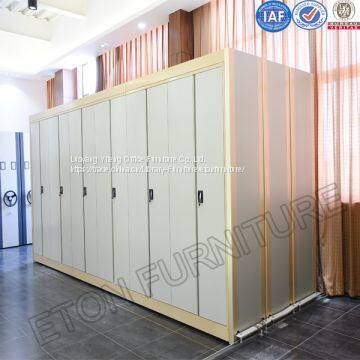 Library Trackless Metal Shelving Rack With Skidproof Device photo-3