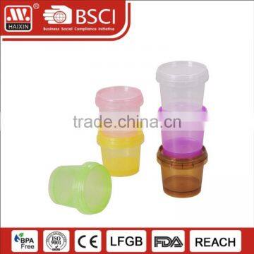 Top Selling BPA Free Plastic Cupcake Ice Cream Container Cup For Sale