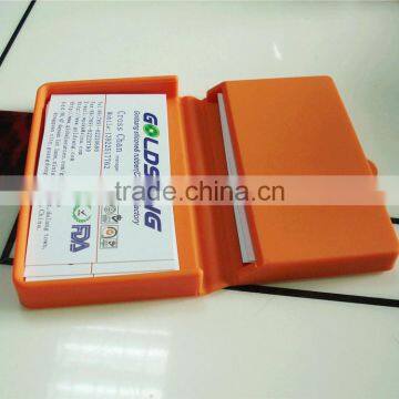 2015 Hot Sale Custom Make Colorful Silicone Business Card Holder photo-2