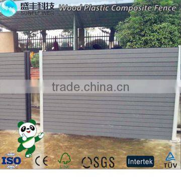 Wpc Garden Fence,outdoor Fence, Private Garden Wood Fencing