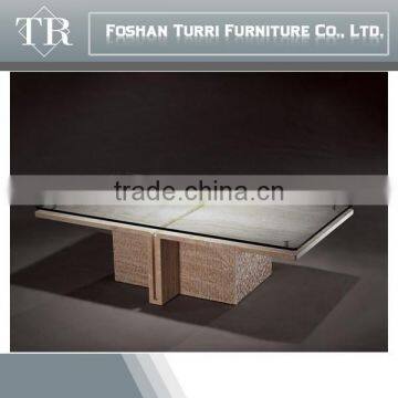 Classic Design Marble Hand Craved Coffee Table On Sale photo-6