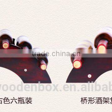 2016 Popular Market high quality Wine wooden display rack for sale High quality with wooden wine rack