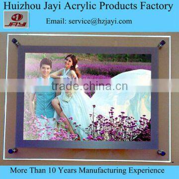 Artistic led light picture frame/led frame picture/picture frame led light box