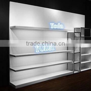 Wood Display Stand for Bag Store