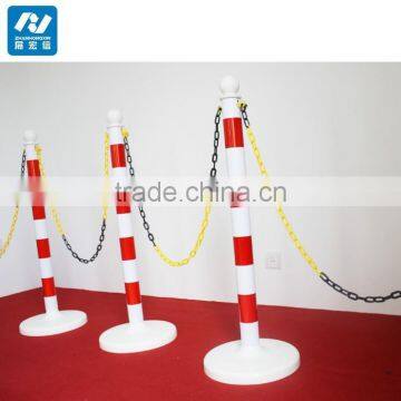 Plastic Rope Stanchion With Plastic Pole and Rubber Base photo-2