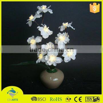 Pretty Good Quality Best Sale Decoration Led Flower Pot Light
