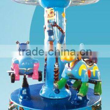 Funny small carrousel fairground game forchildren