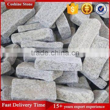 Tumbled + Nature Face Granite Paving Stone, G623 Granite Cobble Stone photo-3