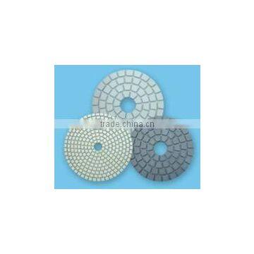 Dry polishing pads