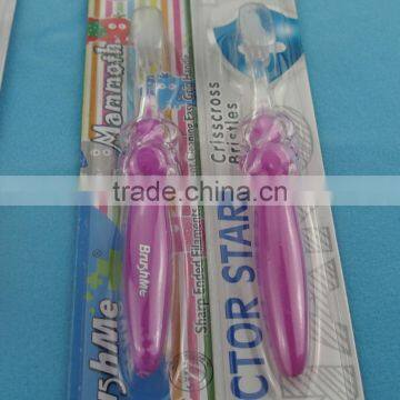 Silicone Rubber Toothbrush Holder Small Head Toothbrush Care Dental Toothbrush photo-4